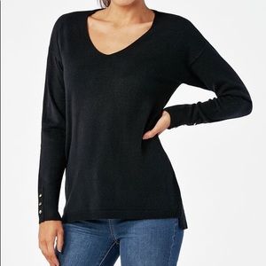 Black w/Gold Button Sleeves